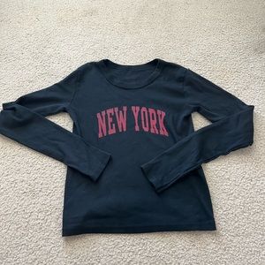 John Galt (Brandy Melville) graphic long sleeve